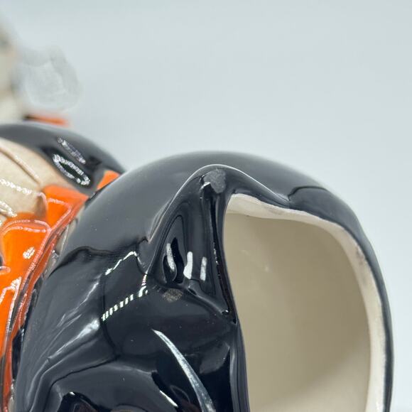 New Johanna Parker Gus Ghost & Grinning Black Cat Cream & Sugar Set Halloween - Picture 7 of 8